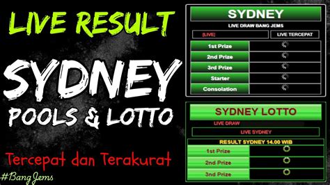 live draw sydney|live sydney hari ini.